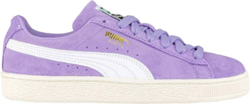 Puma Klassieke Suede Sneakers voor Vrouwen Purple Dames