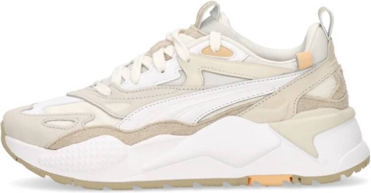 Puma RS-X Efekt Lux Wns Vapor Grey Beige Textiel Lage sneakers Dames