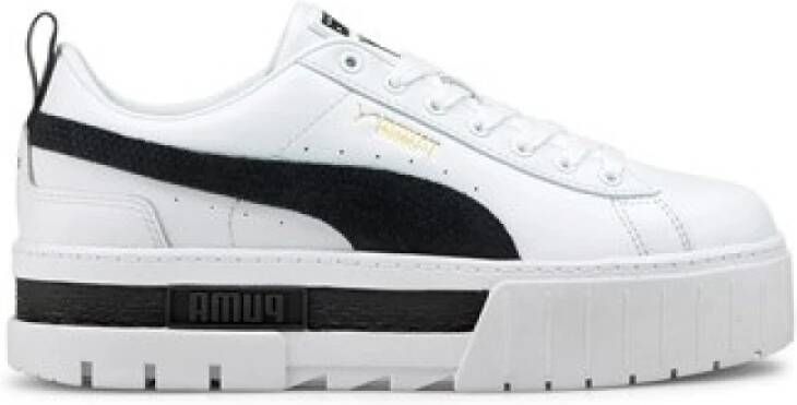 Puma Mayze Lth Wn's Fashion sneakers Schoenen white black 37.5 beschikbare maaten:36 37.5 38.5 40.5 41 42