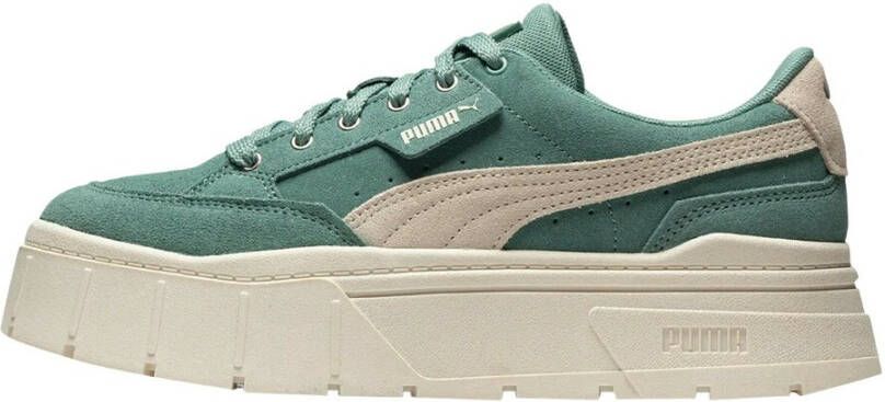 Puma Mayze Stack Sneakers Groen Dames