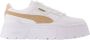 Puma Lage Sneakers Mayze Stack white-light sand 384363-03 - Thumbnail 2