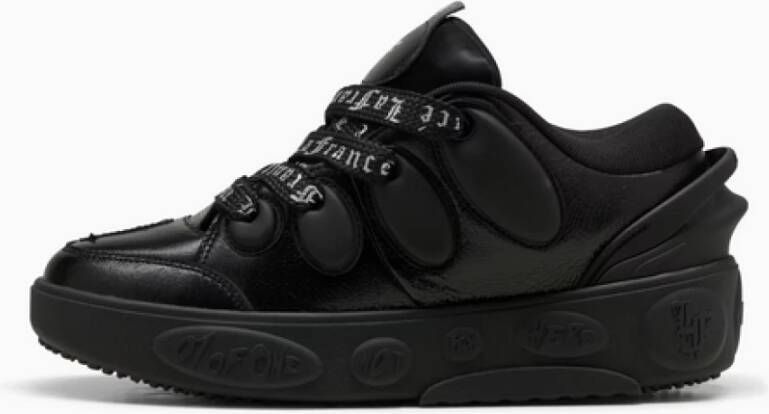 Puma Lafrance Black Chrome Heren Schoenen Zwart Maat: 44.5 Leer Foot Locker