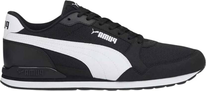 Puma Mesh Runner V3 Zwarte Sneakers Black Heren