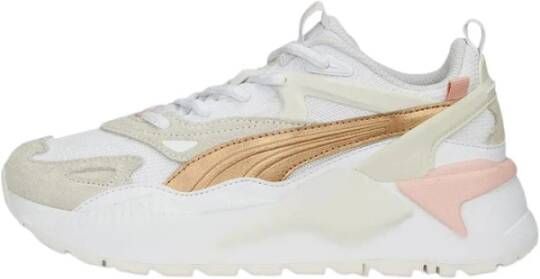 Puma Metallic Rs-X Effect Sneakers Wit Dames