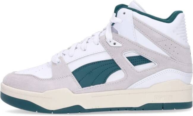 Puma Slipstream Hi Heritage White-Nimbus Cloud-Varsity Green
