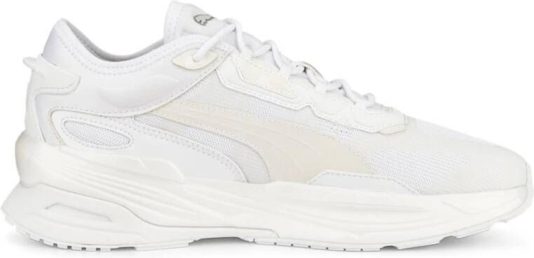 Puma Witte Leren Sneakers voor Heren White Heren