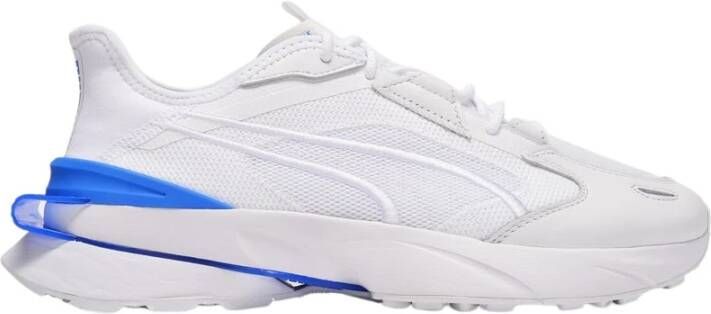 Puma OP1 Pwrframe Equinox Sneakers in White Canvas Wit Heren