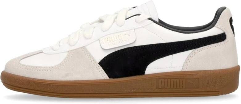 Puma Palermo Lth White Vapor Gray Gum Wit Leer Lage sneakers Unisex - Foto 7