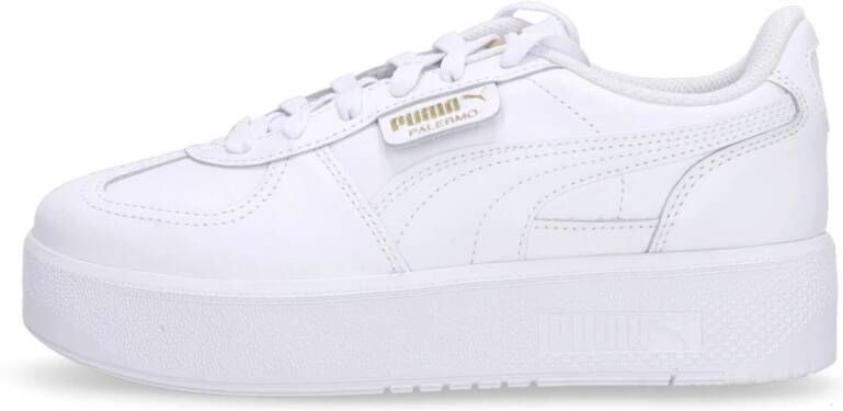 Puma Palermo Lage Veterschoenen Wit White