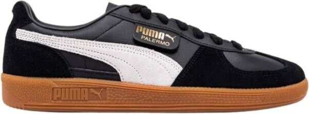 Puma Palermo Sneakers Klassieke Britse Stijl Black Heren