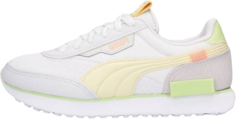 Puma Pastel Future Rider Lage Sneakers White Dames