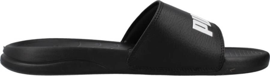 Puma Popcat Sliders Black Heren