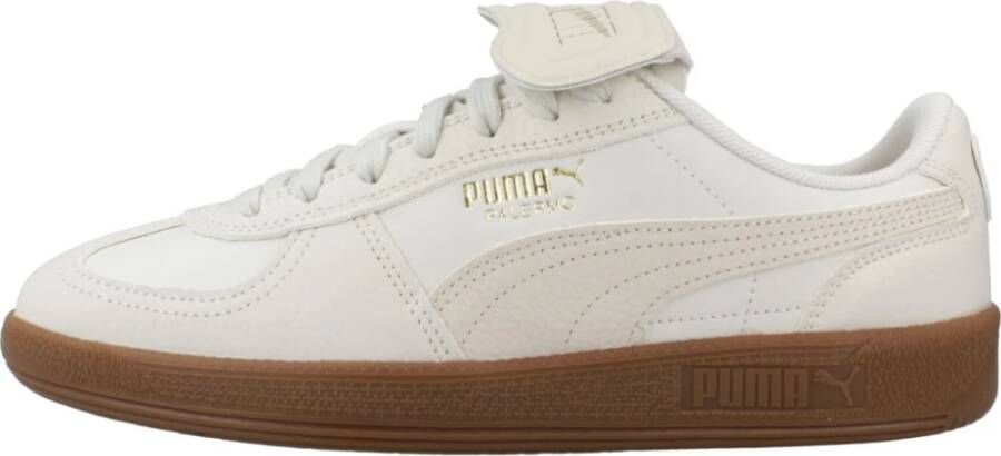 PUMA Palermo Premium Sneakers Dames Leren Sneaker Wit - Foto 3