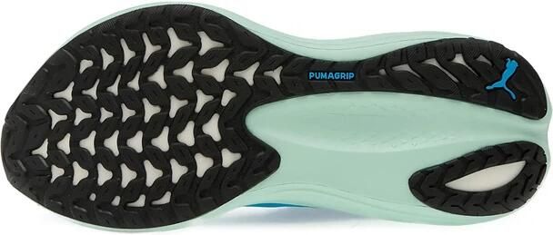 Puma Blauwe Veterschoenen met Logo Details