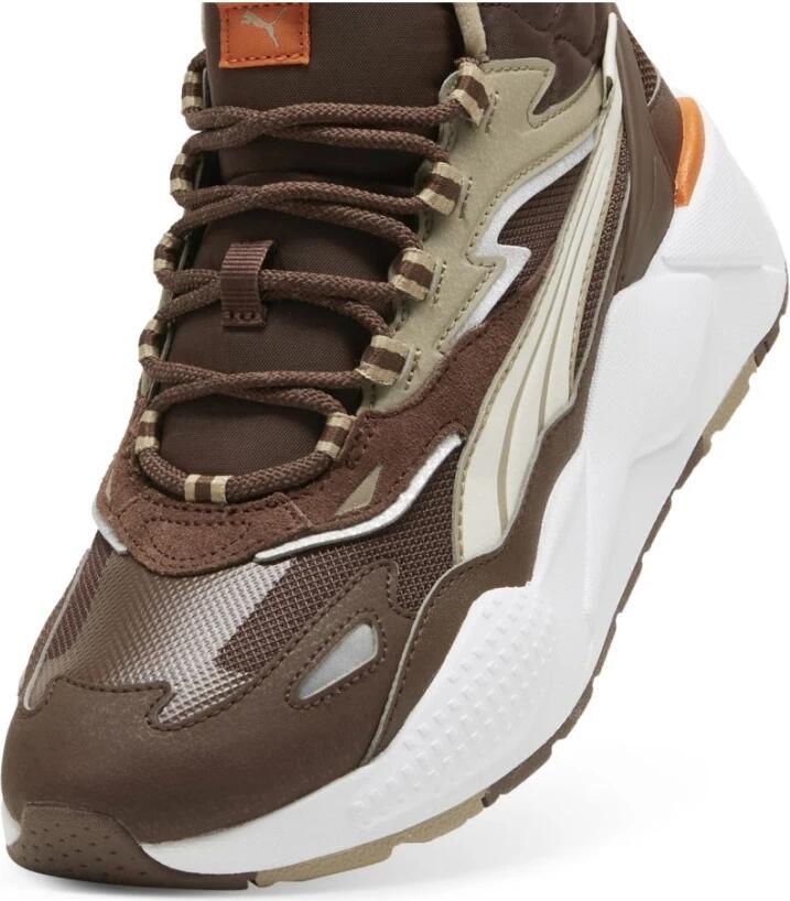 Puma Bruine Enkellaarzen voor vrouwen