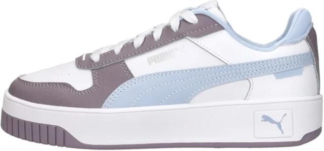 PUMA Carina Street Jr Sneakers Kids Leren Sneaker Paars - Foto 2
