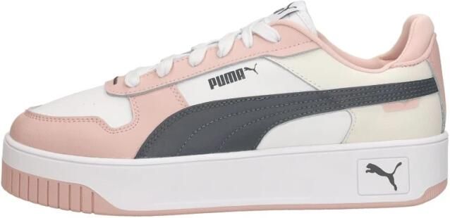 PUMA Carina Street Dames Sneakers White-Strong Gray-Rose Quartz - Foto 2