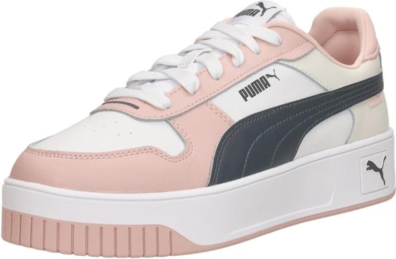 PUMA Carina Street Dames Sneakers White-Strong Gray-Rose Quartz - Foto 3