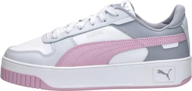 PUMA Carina Street Dames Sneakers White-Grape Mist- Silver - Foto 4