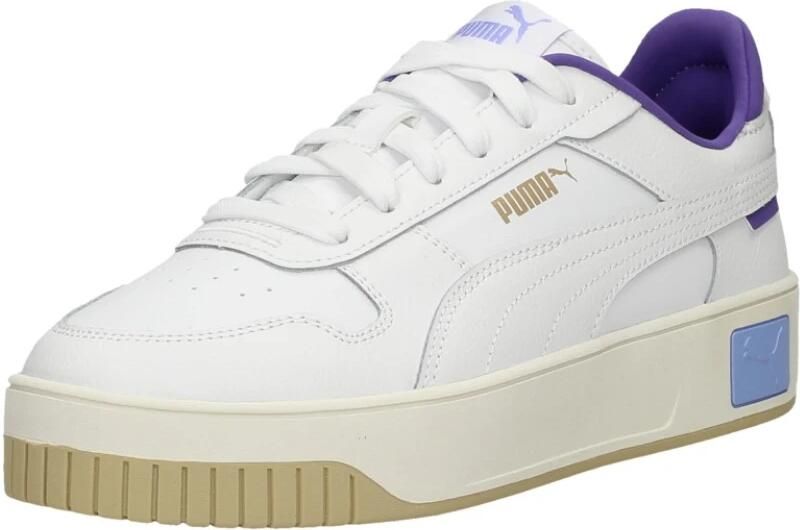 PUMA Carina Street Sportschoen Dames Wit blauw - Foto 3