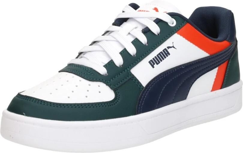Puma Caven 2.0 Block sneakers wit donkergroen donkerblauw Imitatieleer 35.5 - Foto 3