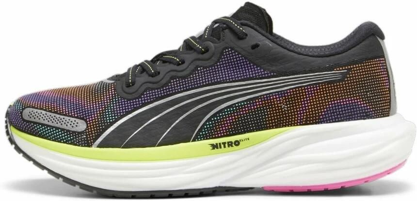 PUMA Deviate Nitro 2 Psychedelic Rush Hardloopschoenen Grijs 1 2 - Foto 7
