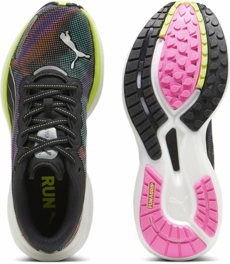 PUMA Deviate Nitro 2 Psychedelic Rush Hardloopschoenen Grijs 1 2 - Foto 2