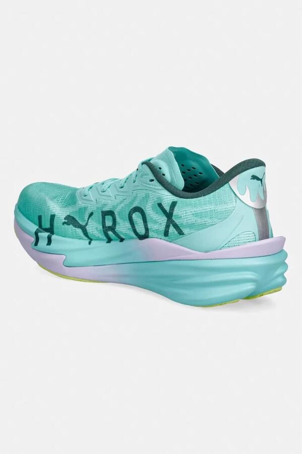 PUMA Deviate Nitro 4 X Hyrox Hardloopschoenen Groen 1 2 Vrouw - Foto 5