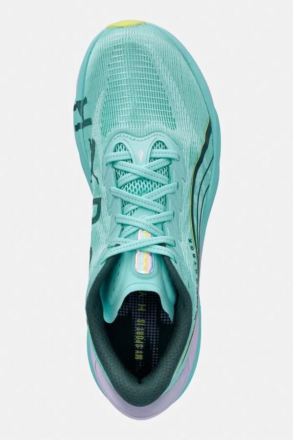 PUMA Deviate Nitro 4 X Hyrox Hardloopschoenen Groen 1 2 Vrouw - Foto 6