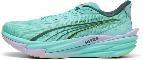 PUMA Deviate Nitro 4 X Hyrox Hardloopschoenen Groen 1 2 Man - Foto 9