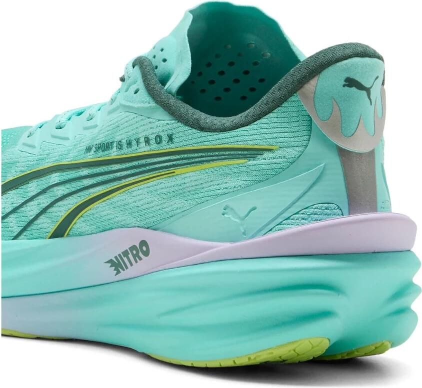 PUMA Deviate Nitro 4 X Hyrox Hardloopschoenen Groen 1 2 Man - Foto 2