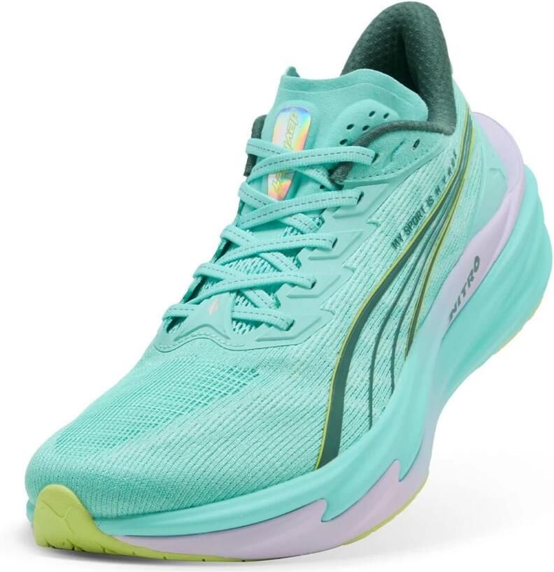 PUMA Deviate Nitro 4 X Hyrox Hardloopschoenen Groen 1 2 Man - Foto 5