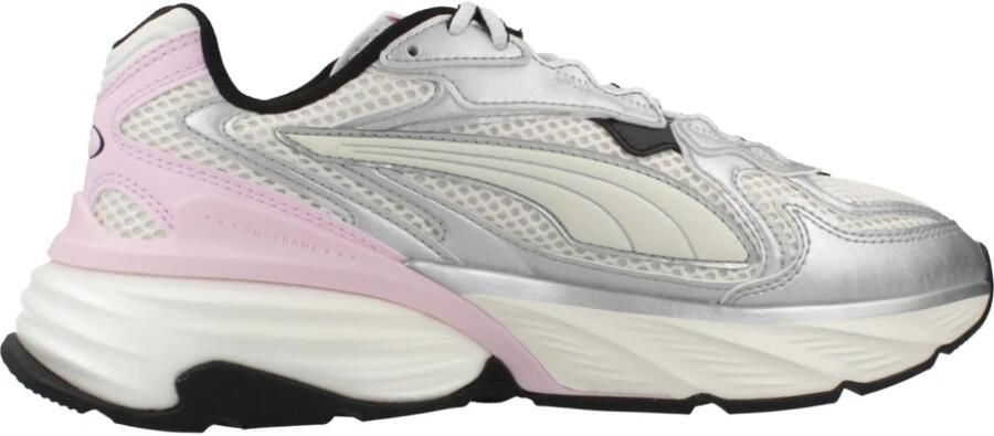 Puma Fade Sneakers Wit Mesh Synthetisch
