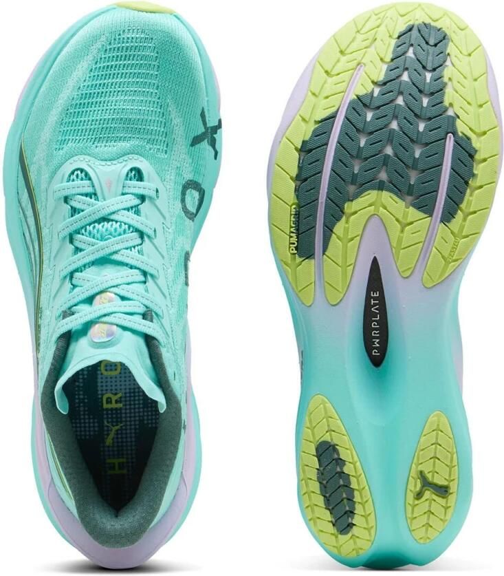 PUMA Deviate Nitro 4 X Hyrox Hardloopschoenen Groen 1 2 Vrouw - Foto 3