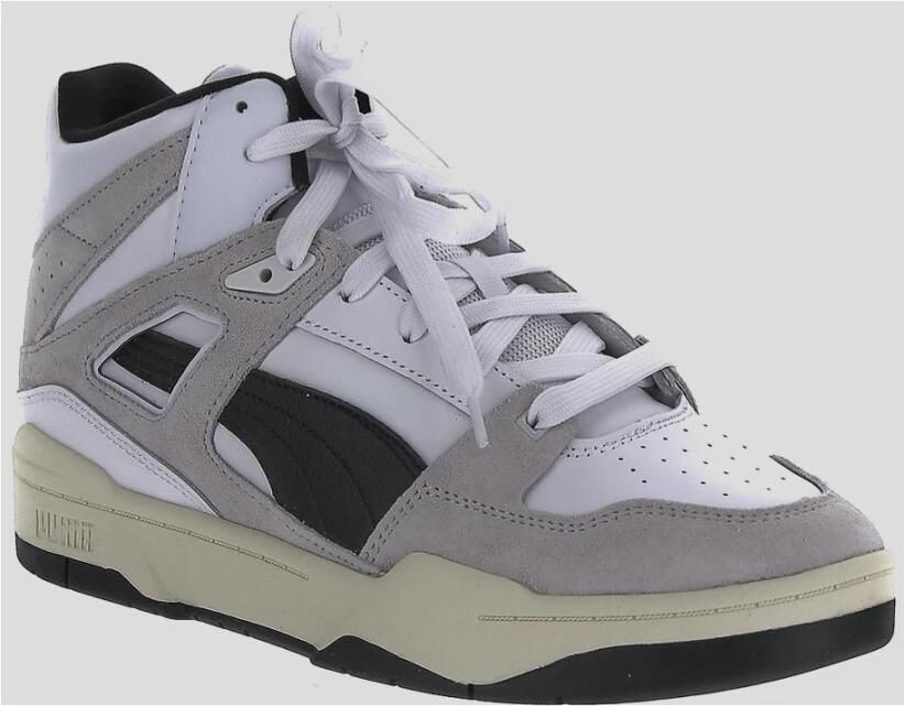 Puma Slipstream Hi Heritage White Nimbus Cloud Black Sneakers 387998 03 - Foto 5