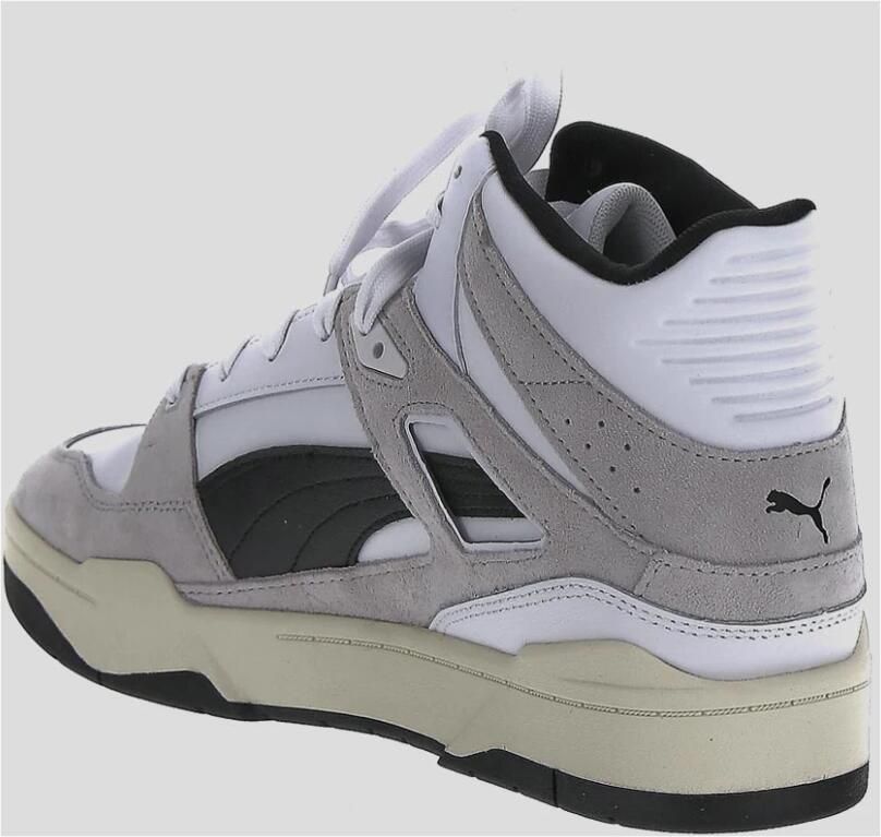 Puma Slipstream Hi Heritage White Nimbus Cloud Black Sneakers 387998 03 - Foto 4