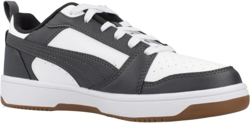 PUMA Rebound V6 Lo Jr Sneakers Jongens Grijs - Foto 2