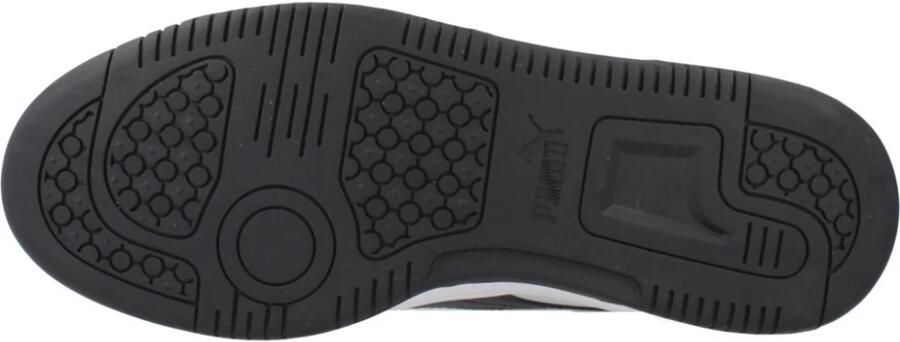 Puma Rebound V6 Lo sneakers wit zwart Jongens Meisjes Imitatieleer Meerkleurig 35.5 - Foto 9