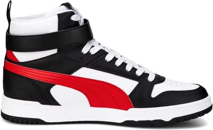 Puma RBD Game sneakers wit rood zwart Jongens Meisjes Gerecycled polyester 35.5 - Foto 5