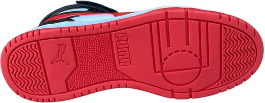 Puma RBD Game sneakers wit rood zwart Jongens Meisjes Gerecycled polyester 35.5 - Foto 6