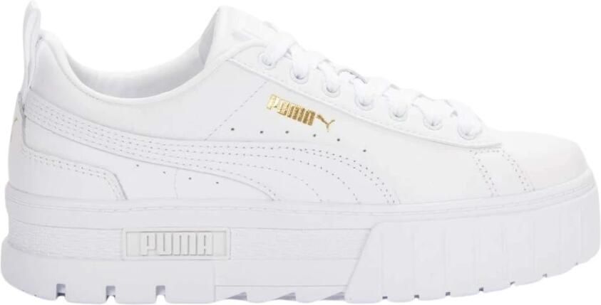 Puma Mayze Lth Wn´s Fashion sneakers Schoenen white maat: 42 beschikbare maaten:37.5 36 38.5 39 40.5 41 42 - Foto 11