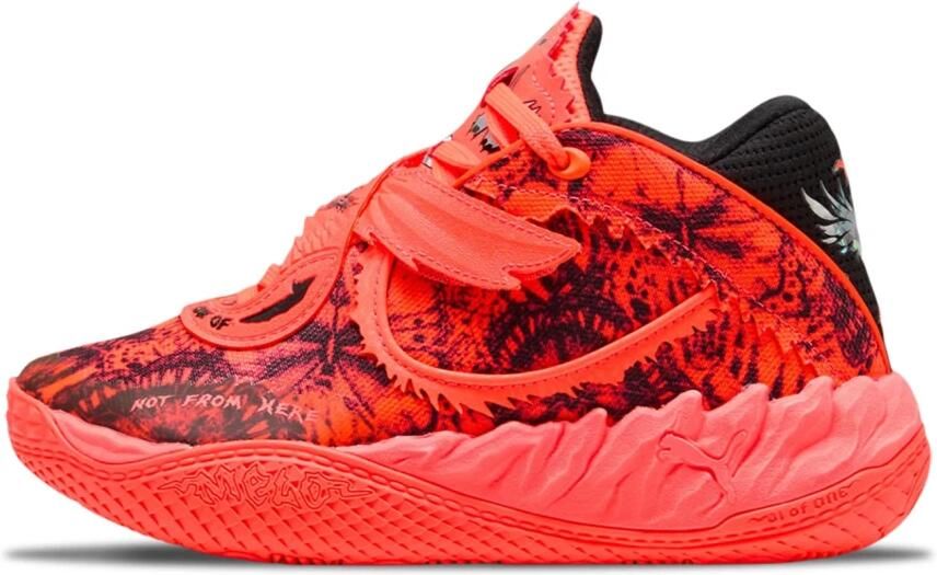 Puma MB.05 Sneakers Heren Rood Mesh Synthetisch