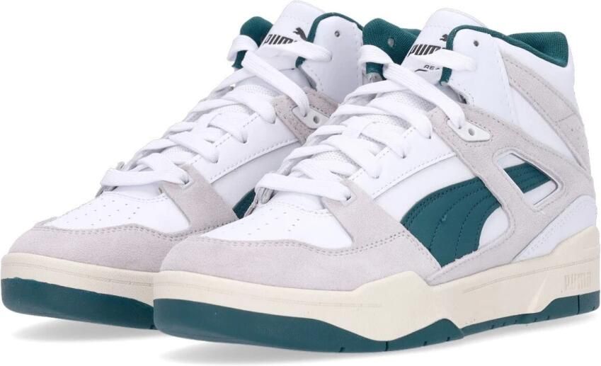 Puma Slipstream Hi Heritage White-Nimbus Cloud-Varsity Green - Foto 2