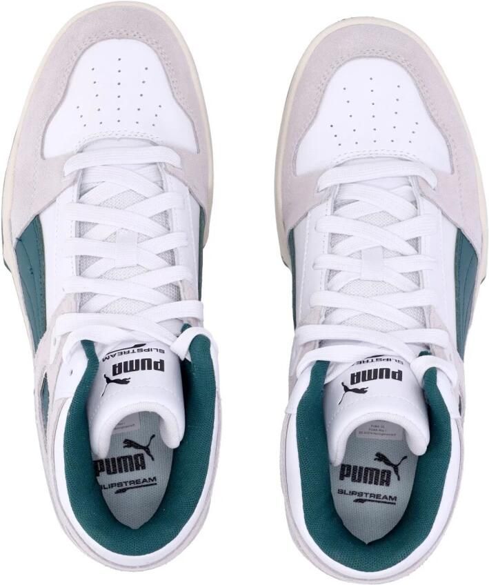 Puma Slipstream Hi Heritage White-Nimbus Cloud-Varsity Green - Foto 5