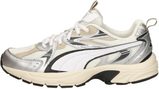 PUMA Milenio Tech Unisex Sneakers Warm White- Silver - Foto 5