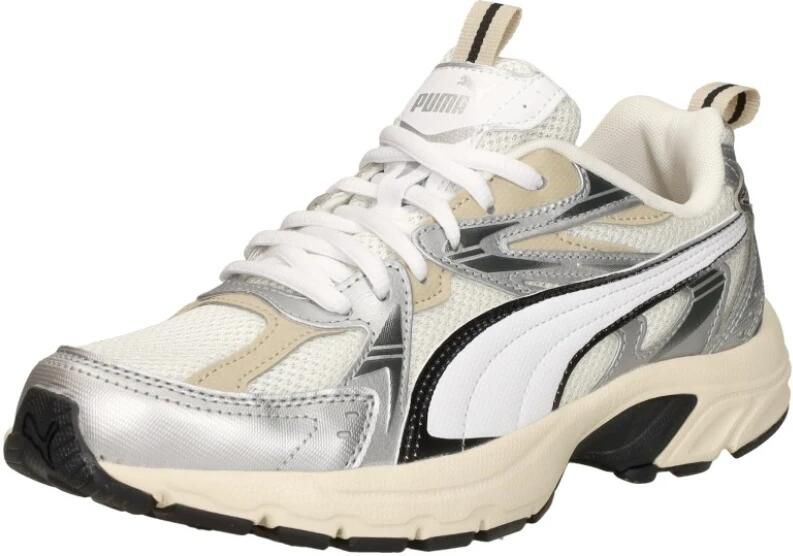 PUMA Milenio Tech Unisex Sneakers Warm White- Silver - Foto 6