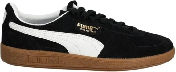 Puma Palermo sneaker van suède met leren details
