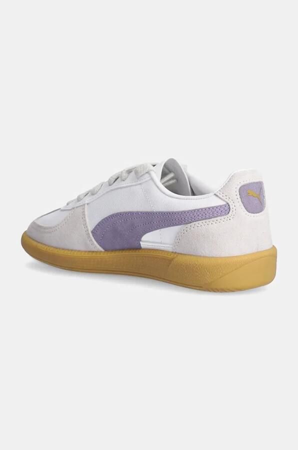Puma Witte Leren Sneakers met Bleek Pruim Multicolor - Foto 3