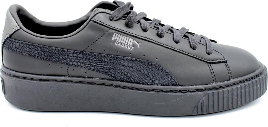 PUMA Platform Leren Veterschoenen