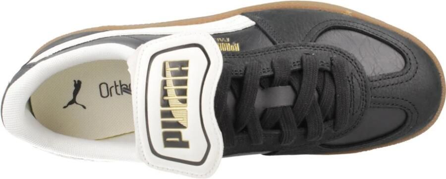 PUMA Palermo Premium Sneakers Leren Sneaker Zwart - Foto 5